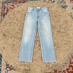 Rolla’s high rise straight jeans size 26